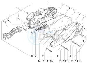 SR 300 Max drawing Air filter