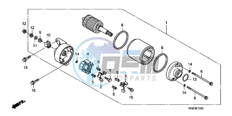 STARTING MOTOR