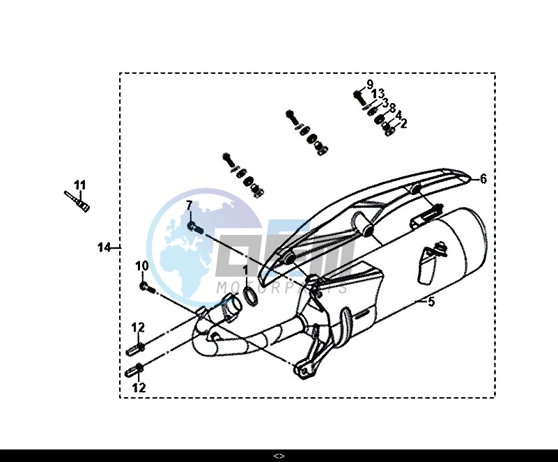 EXHAUST MUFFLER