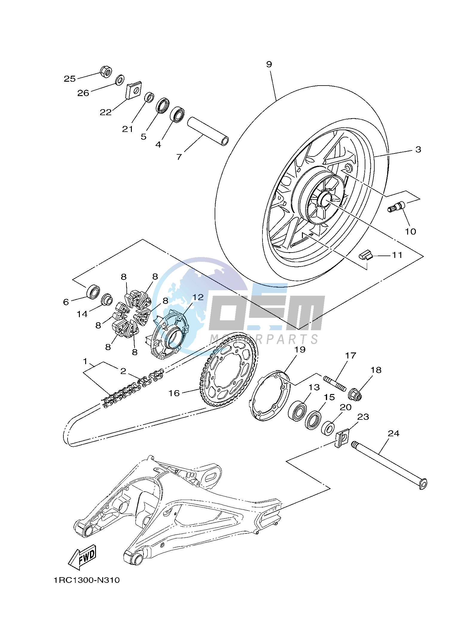 REAR WHEEL