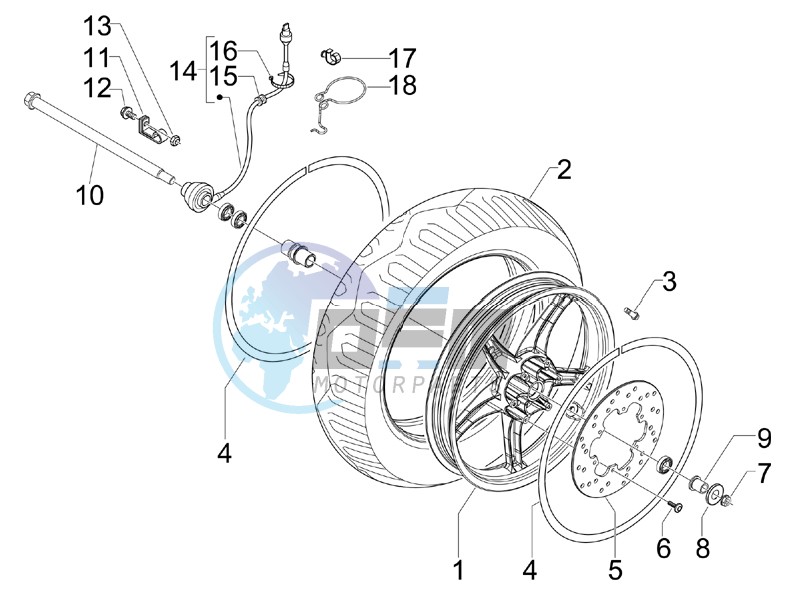 Front wheel