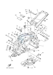 YFZ450R YFZ450RB (18PK 18PL) drawing FRAME