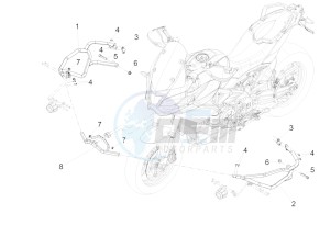 ETV 1200 Caponord Rally USA USA drawing Protection