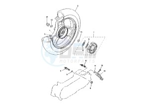 YN NEO'S 100 drawing REAR WHEEL