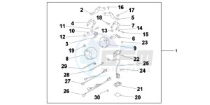 NC700XAC drawing KIT,FR FOG ATT