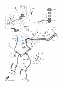 YZF1000D YZF-R1M (B4S1) drawing FRONT MASTER CYLINDER