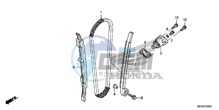 CAM CHAIN/TENSIONER