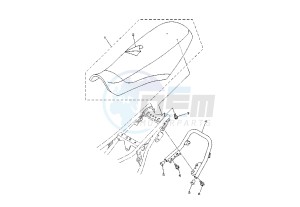 XG TRICKER 250 drawing SEAT