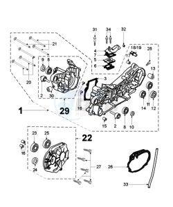 TKR P EU 1 drawing CRANKCASE