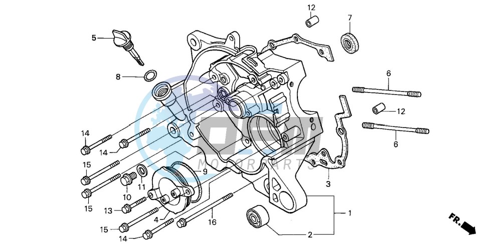 RIGHT CRANKCASE