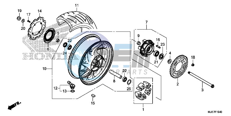 REAR WHEEL