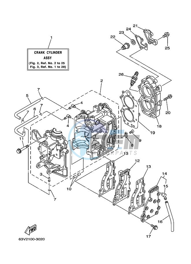 CYLINDER--CRANKCASE