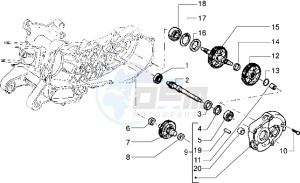 ET4 125 drawing Wheel axle