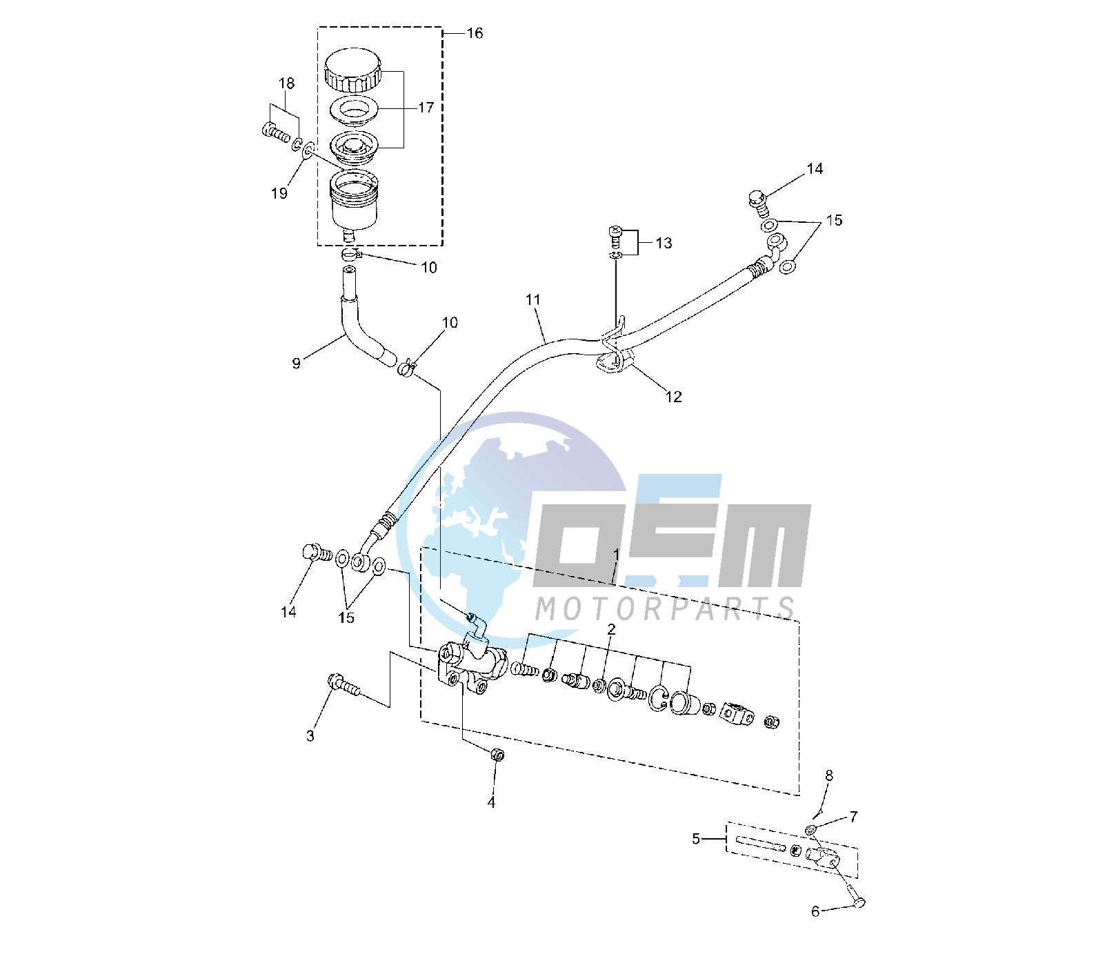 REAR MASTER CYLINDER