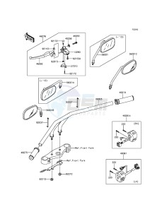 VULCAN 900 CUSTOM VN900CCFA GB XX (EU ME A(FRICA) drawing Handlebar