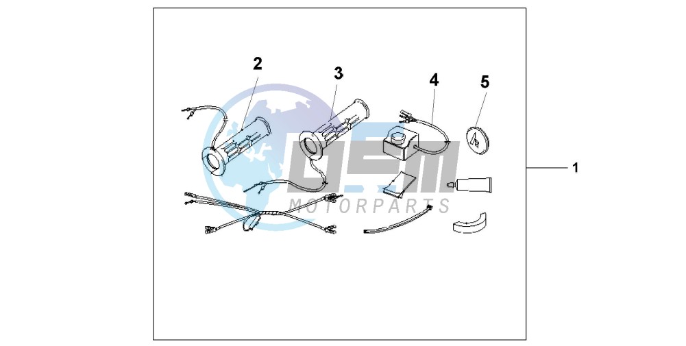 GRIP HEATER SS/ON-OF