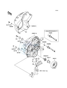 VERSYS KLE650CDF XX (EU ME A(FRICA) drawing Headlight(s)