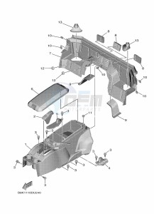 YXE850ENS YXE85WPLK (B8K8) drawing SIDE COVER 3