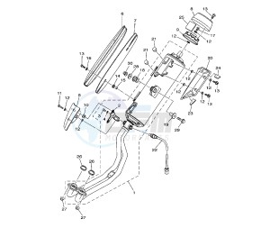 XP T-MAX SV 500 drawing EXHAUST