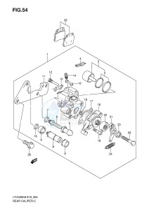 LT-Z400 (E19) drawing REAR CALIPER