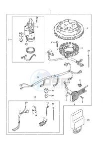 DF 20A drawing Starting Motor Manual Starter