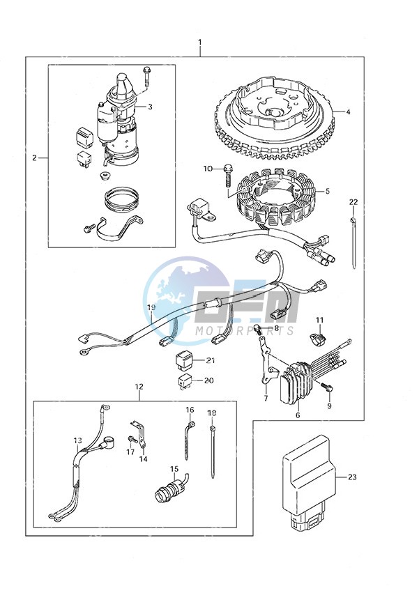 Starting Motor Manual Starter