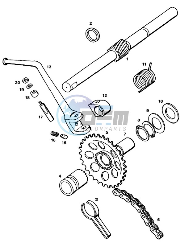 Strarter mechanism