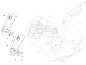 GTS 300 ie ABS Super (APAC) drawing Front shield