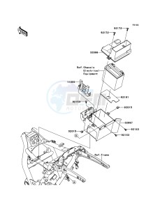 VN1700_VOYAGER_CUSTOM_ABS VN1700KCF GB XX (EU ME A(FRICA) drawing Battery Case