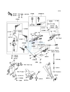 Z750 ZR750L8F GB XX (EU ME A(FRICA) drawing Ignition Switch