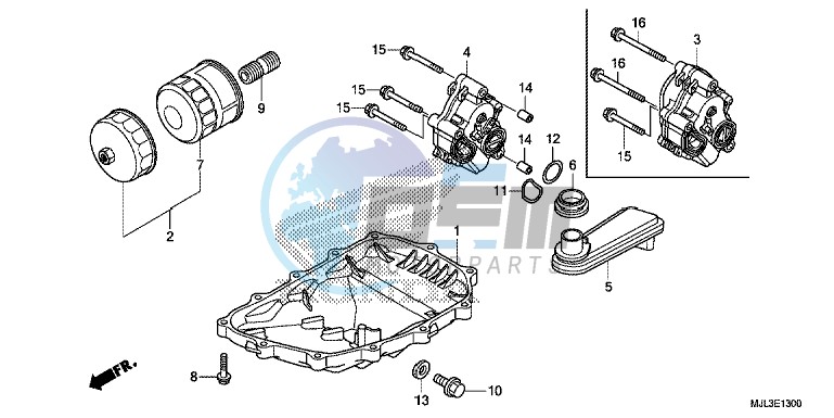 OIL PAN/ OIL PUMP