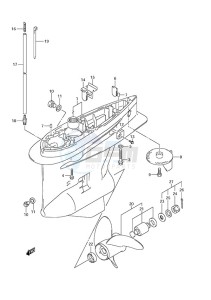 DF 150 drawing Gear Case