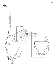 KX85 KX85CJF EU drawing Accessory