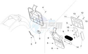 V7 Special - Stone 750 drawing Rear body II- Plate holder