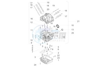 V7 III Racer 750 e4 (NAFTA) drawing Crankcases I