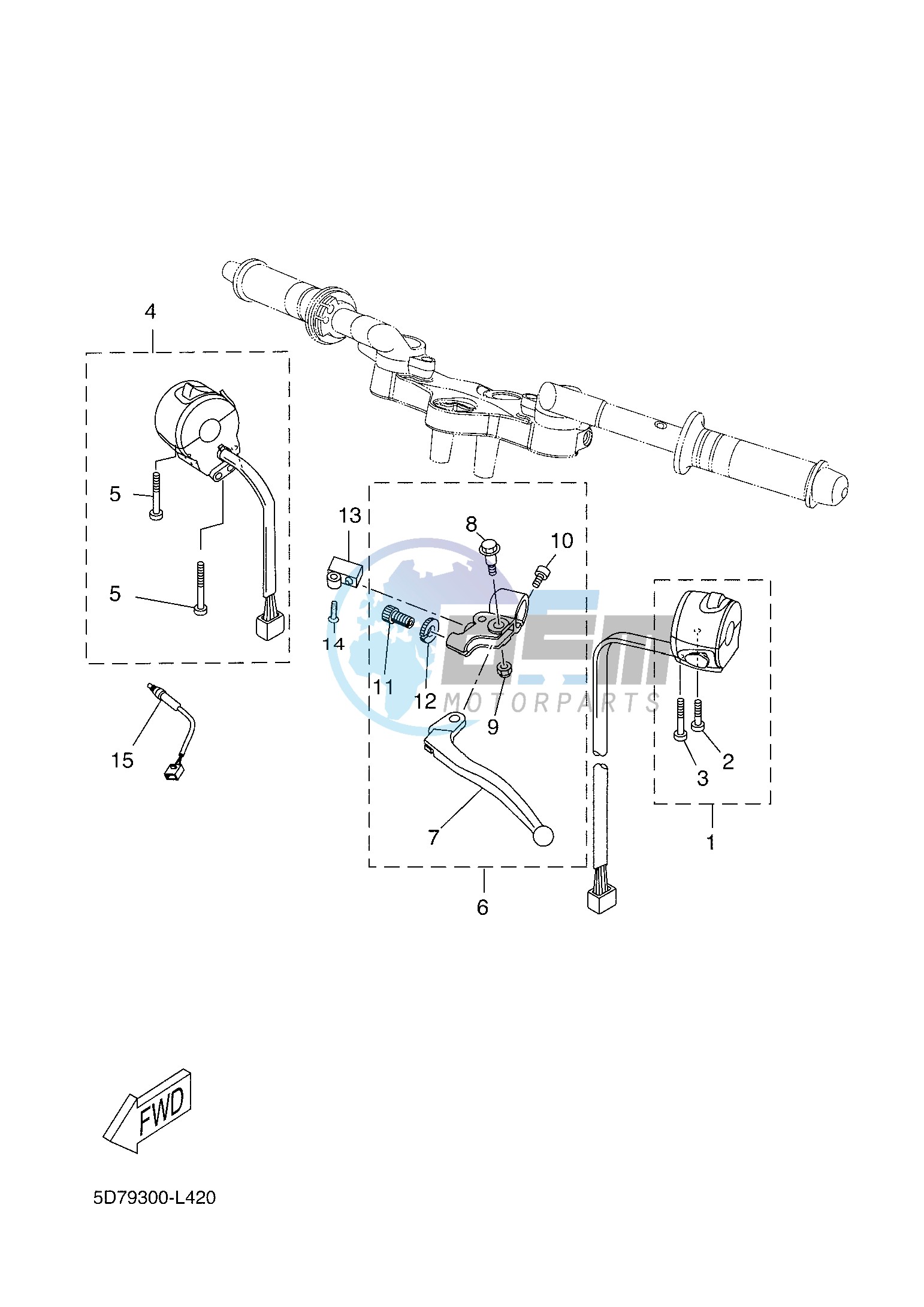 HANDLE SWITCH & LEVER