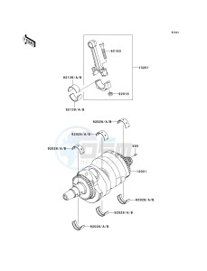 ER 650 C [ER-6N](9F) C9F drawing CRANKSHAFT