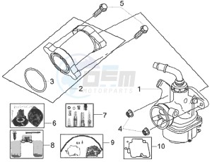 QUADLANDER 250 drawing CARBURATOR