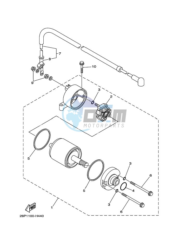 STARTING MOTOR