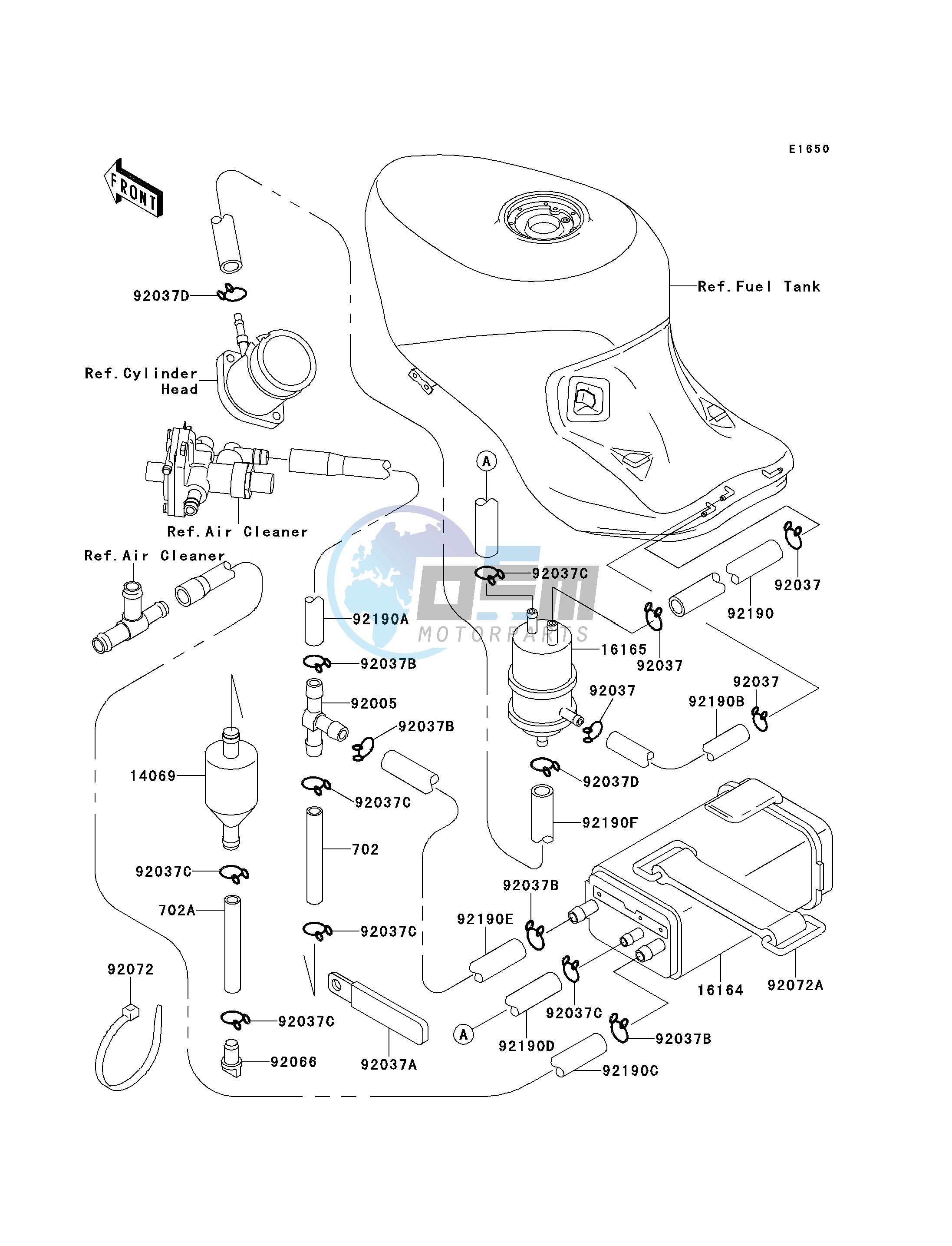 FUEL EVAPORATIVE SYSTEM