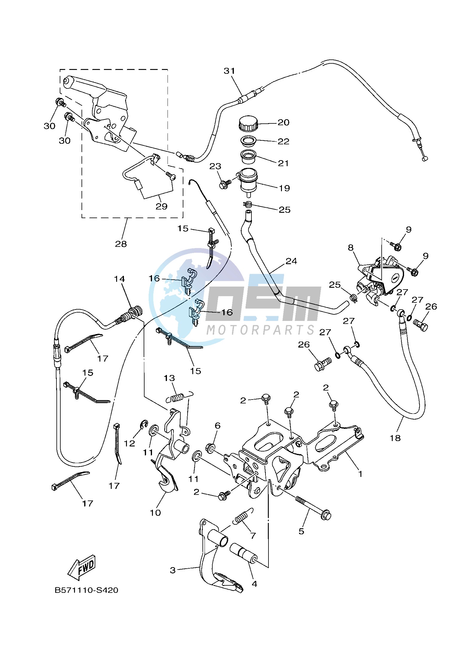 PEDAL WIRE