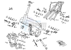 GPR RACING -125 cc drawing FRAME