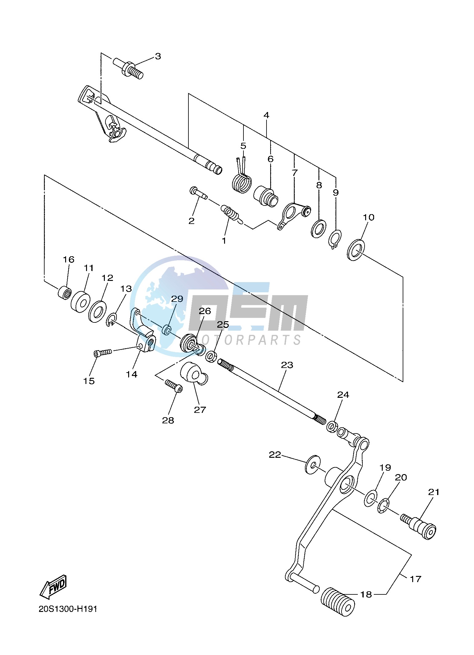 SHIFT SHAFT