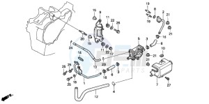 VT1100C2 drawing AIR SUCTION VALVE