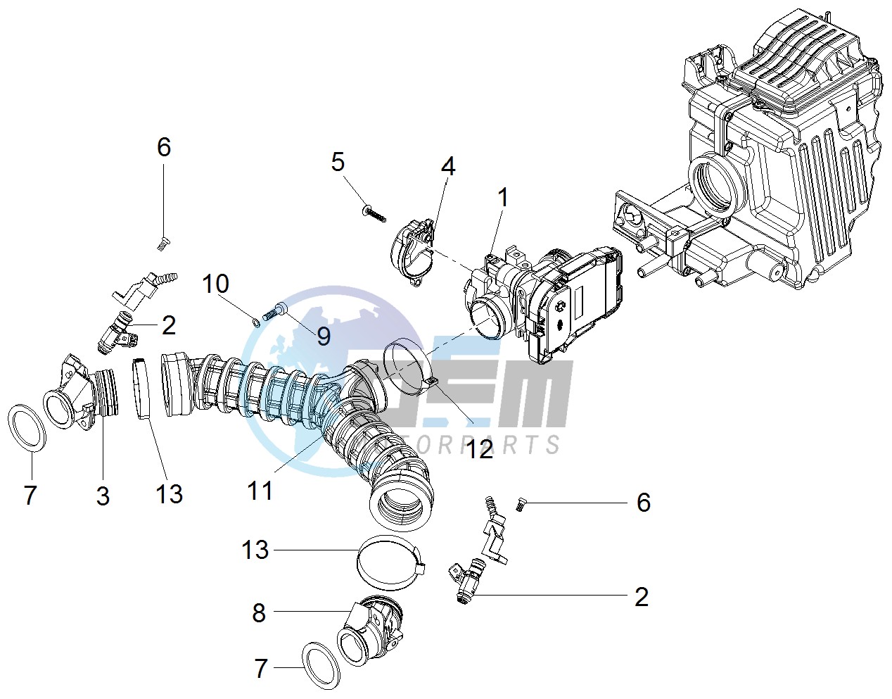 Throttle body