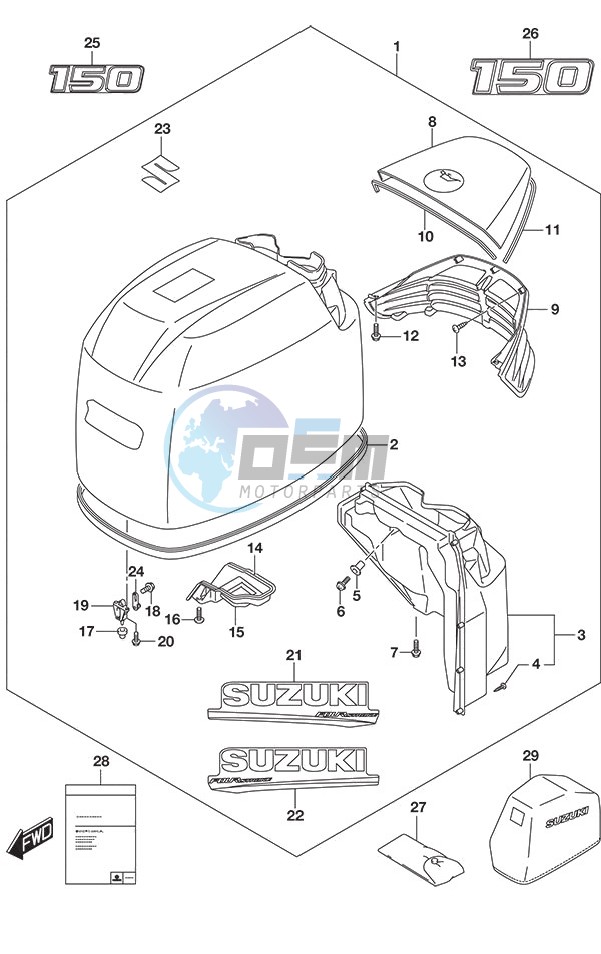 Engine Cover (Black)