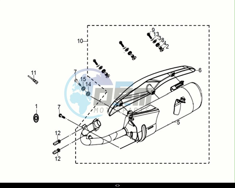 EXHAUST MUFFLER