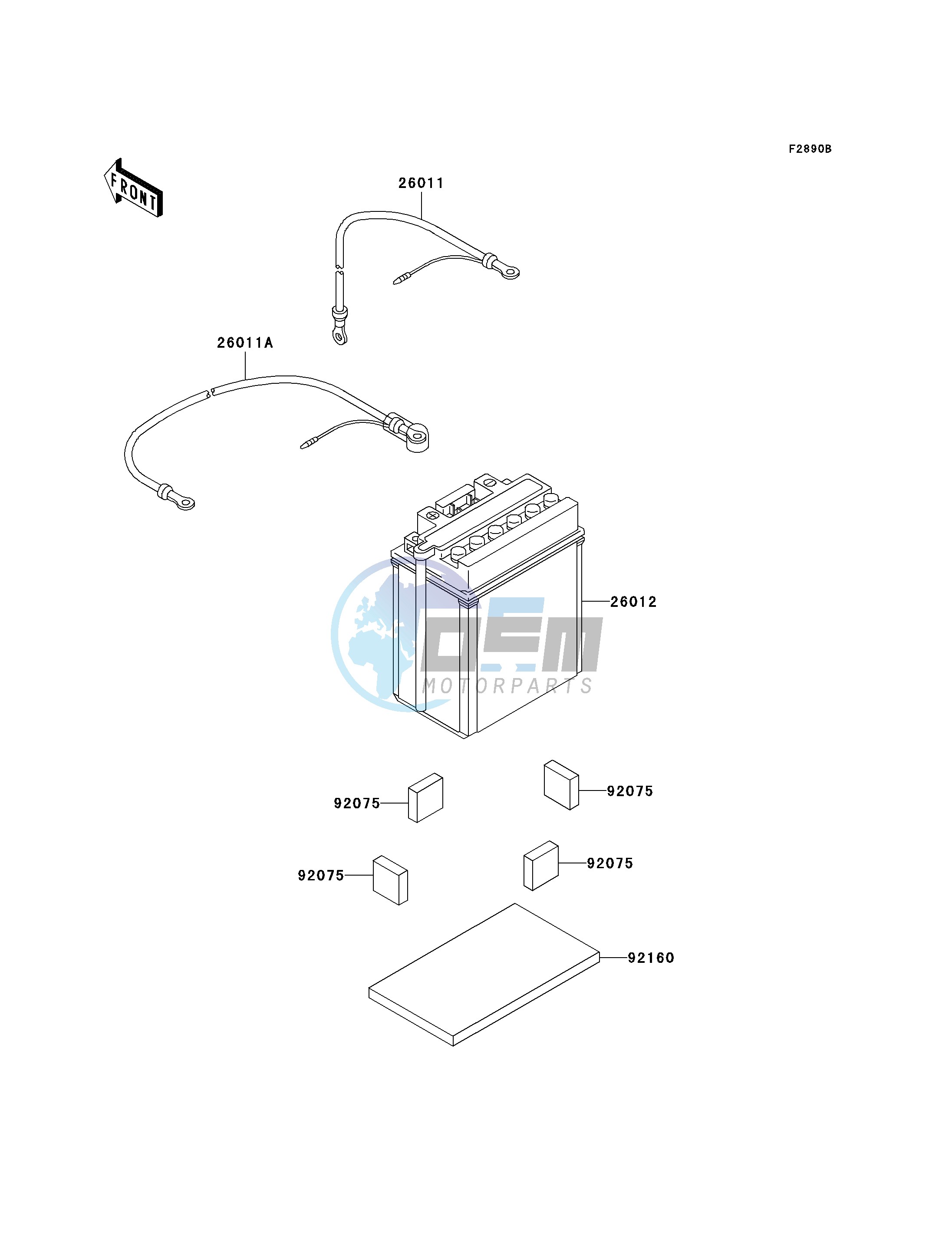 OPTIONAL PARTS-- BATTERY- --- CN- -