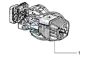 Ciao 50 Euro 1 drawing Engine