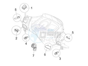 NRG 50 power DD drawing Selectors - Switches - Buttons